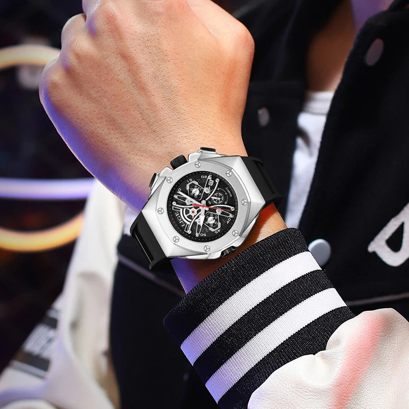 New Men Watches Luxury  Men Waterproof Wristwatch Sports 2024