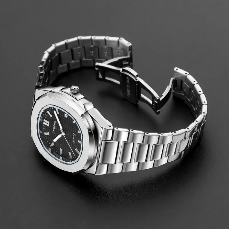 Men with Calendar Luminous Waterproof Steel 2024