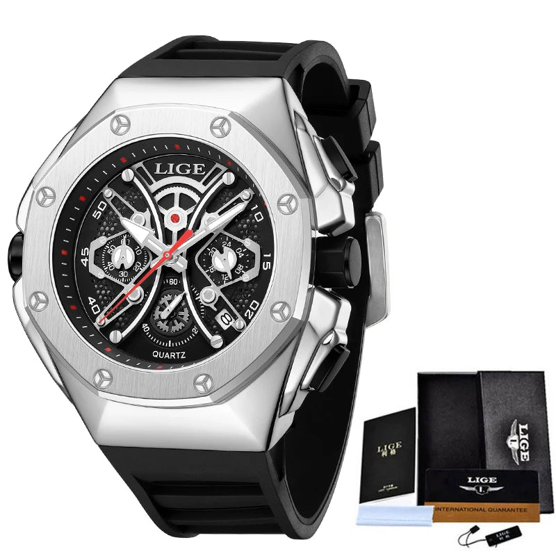 New Men Watches Luxury  Men Waterproof Wristwatch Sports 2024