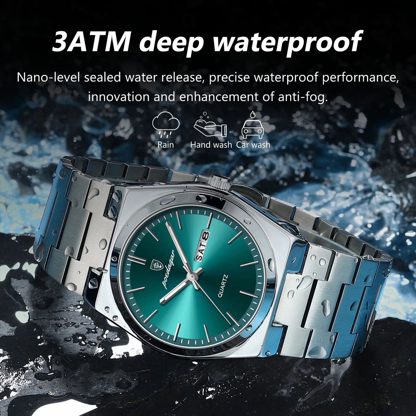 Luxury Man Wristwatch Sport Men Watches Waterproof 2024