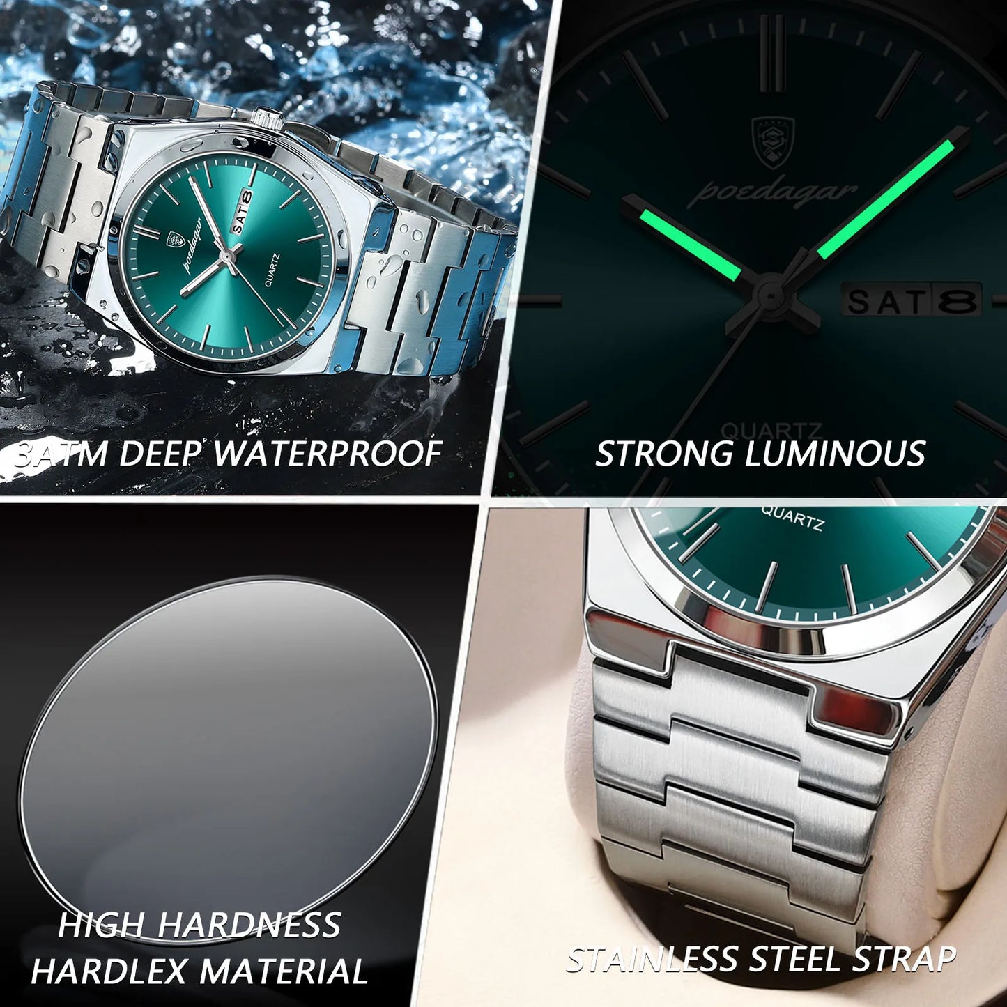 Luxury Man Wristwatch Sport Men Watches Waterproof 2024