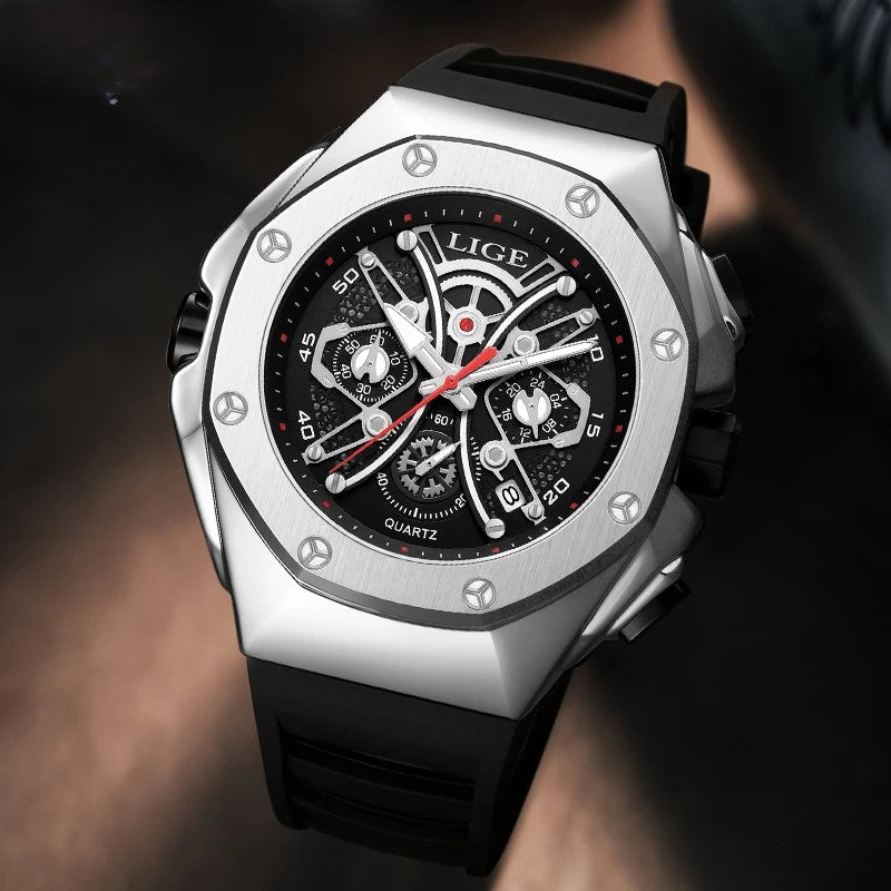 New Men Watches Luxury Men Waterproof Wristwatch Sports 2024