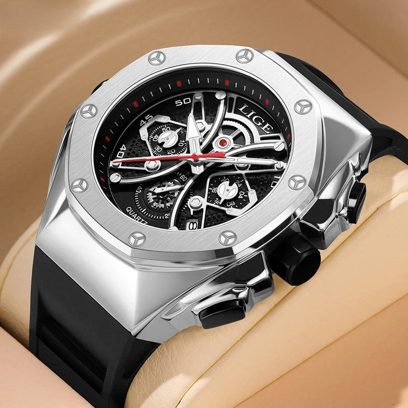 New Men Watches Luxury Men Waterproof Wristwatch Sports 2024